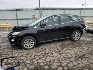 2012 Mazda CX-7 i SV with VIN JM3ER2A55C0410483, listed as a Copart auction lot 86247284 with 108,709 mi miles and Salvage Title. Bid and sale history available at carsss.com. Image 1.