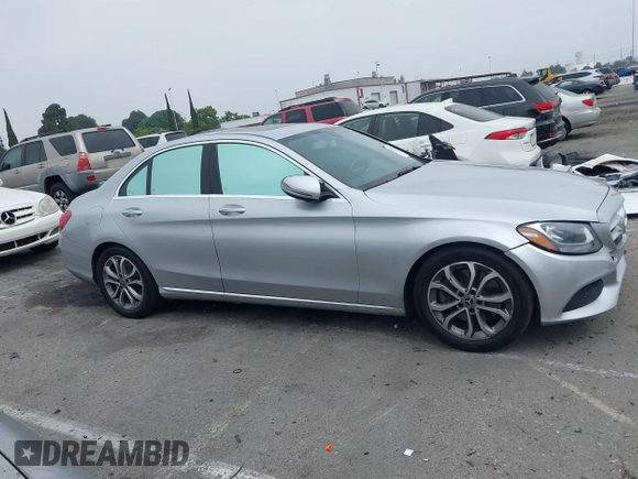 2018 Mercedes-Benz C 300 with VIN 55SWF4JB3JU254559, listed as a IAAI auction lot 42391163 with 84,439 mi miles and . Bid and sale history available at DreamBid. Image 13.
