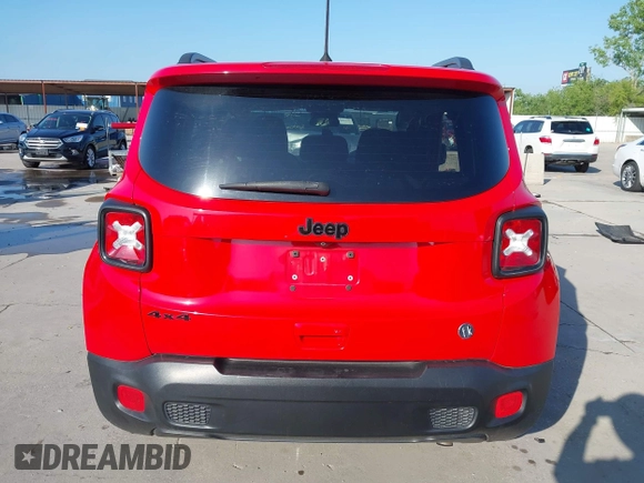 2018 Jeep Renegade Sport with VIN ZACCJBAB5JPH68218, listed as a IAAI auction lot 42084143 with 133,507 mi miles and . Bid and sale history available at DreamBid. Image 16.