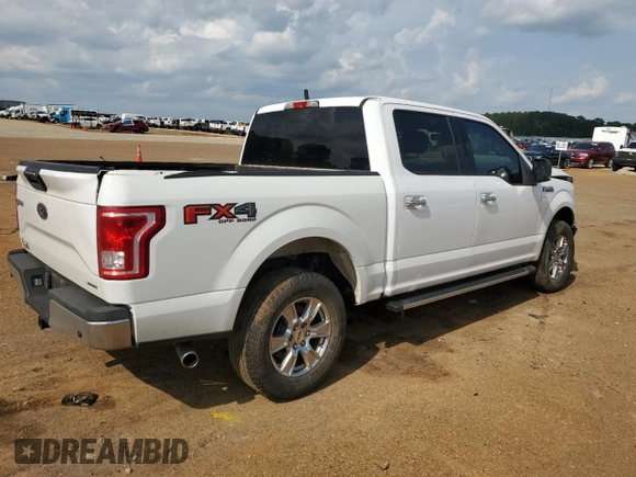 2016 Ford F-150 XLT with VIN 1FTEW1EF4GKF97241, listed as a Copart auction lot 54441835 with 162,867 mi miles and Salvage title. Bid and sale history available at DreamBid. Image 3.