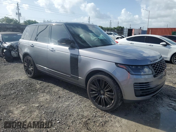 2020 Land Rover Range Rover HSE with VIN SALGS2RU3LA589434, listed as a Copart auction lot 59988515 with 40,506 mi miles and Salvage title. Bid and sale history available at DreamBid. Image 4.