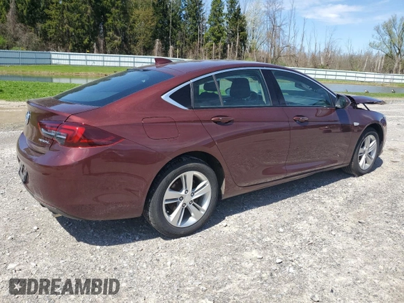2019 Buick Regal Preferred with VIN W04GL6SX6K1078678, listed as a Copart auction lot 54528055 with 74,329 mi miles and Salvage title. Bid and sale history available at DreamBid. Image 3.