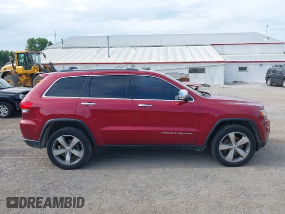 2014 Jeep Grand Cherokee Limited with VIN 1C4RJFBM5EC298946, listed as a IAAI auction lot 42816530 with 176,403 mi miles and . Bid and sale history available at DreamBid. Image 13.