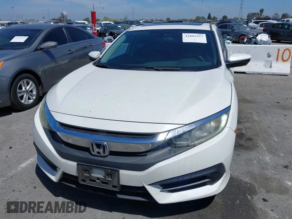 2016 Honda Civic Sedan EX with VIN 2HGFC2F75GH537133, listed as a IAAI auction lot 42081927 with 130,917 mi miles. Bid and sale history available at carsss.com. Image 12.