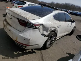 2017 Kia Cadenza Technology with VIN KNALC4J1XH5061712, listed as a Copart auction lot 47385314 with 0 mi miles and Salvage Title. Bid and sale history available at carsss.com. Image 3.