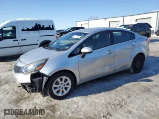 2012 Kia Rio LX with VIN KNADM4A33C6090507, listed as a Copart auction lot 88278705 with 133,077 mi miles and Salvage Title. Bid and sale history available at carsss.com. Image 1.