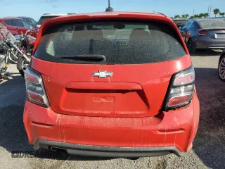 2017 Chevrolet Sonic LT with VIN 1G1JD6SB5H4142044, listed as a Copart auction lot 76154744 with 116,008 mi miles and Salvage Title. Bid and sale history available at carsss.com. Image 6.