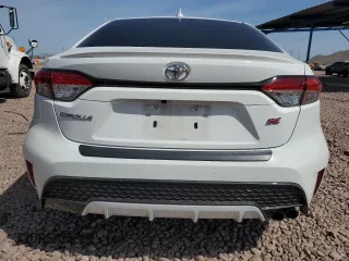 2020 Toyota Corolla SE with VIN JTDS4RCE5LJ016170, listed as a Copart auction lot 50969895 with 58,383 mi miles and Salvage Title. Bid and sale history available at DreamBid. Image 6.