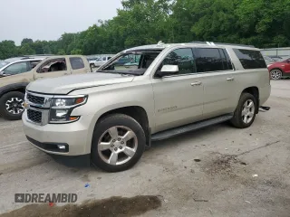 2015 Chevrolet Suburban LT z VIN 1GNSKJKC1FR652332, wystawiony jako Copart lot #60664765 z przebiegiem 128 241 mil mil oraz Szkoda całkowita • Salvage title. Historia ofert i sprzedaży dostępna na DreamBid. Obrazek 1.
