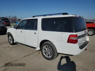 2017 Ford Expedition EL Limited with VIN 1FMJK1KT8HEA07915, listed as a Copart auction lot 48438235 with 147,301 mi miles and Salvage Title. Bid and sale history available at carsss.com. Image 2.