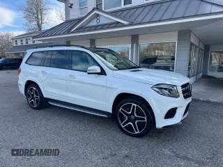 2019 Mercedes-Benz GLS 550 with VIN 4JGDF7DE4KB222512, listed as a Copart auction lot 54090065 with 38,005 mi miles and Salvage Title. Bid and sale history available at DreamBid. Image 1.
