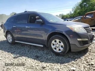 2014 Chevrolet Traverse LS z VIN 1GNKVFEDXEJ123578, wystawiony jako Copart lot #57697115 z przebiegiem 112 680 mil mil oraz Szkoda całkowita • Salvage title. Historia ofert i sprzedaży dostępna na DreamBid. Obrazek 4.