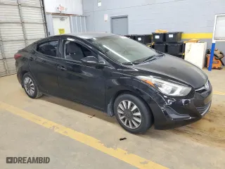 2016 Hyundai Elantra Value Edition with VIN KMHDH4AE4GU601616, listed as a Copart auction lot 50981405 with 117,521 mi miles and Salvage Title. Bid and sale history available at carsss.com. Image 4.