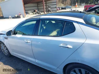 2014 Kia Optima EX with VIN 5XXGN4A79EG260468, listed as a IAAI auction lot 41696210 with 210,860 mi miles. Bid and sale history available at carsss.com. Image 14.