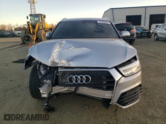 2017 Audi Q3 Prestige with VIN WA1GCCFSXHR000962, listed as a Copart auction lot 77503634 with 121,803 mi miles and Clean Title. Bid and sale history available at carsss.com. Image 5.