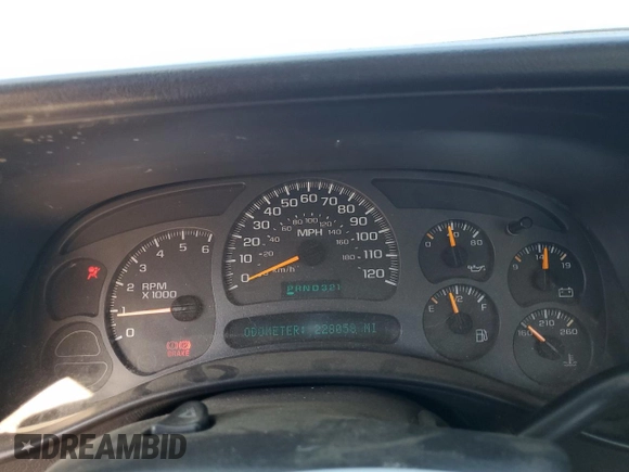 2003 Chevrolet Silverado 1500 with VIN 1GCEC14X23Z218175, listed as a Copart auction lot 54481245 with 228,058 mi miles and Clean Title. Bid and sale history available at carsss.com. Image 9.