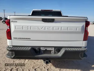 2022 Chevrolet Silverado 1500 Work Truck with VIN 1GCRDAED1NZ506131, listed as a Copart auction lot 44054255 with 103,083 mi miles and Clean Title. Bid and sale history available at DreamBid. Image 6.