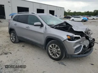 2019 Jeep Cherokee Latitude Plus with VIN 1C4PJLLX5KD205136, listed as a Copart auction lot 60782235 with 48,783 mi miles and Non repairable. Bid and sale history available at DreamBid. Image 4.