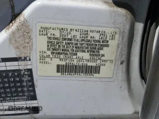 2010 Nissan Sentra S with VIN 3N1AB6AP5AL722326, listed as a Copart auction lot 57353355 with 124,717 mi miles and Salvage title. Bid and sale history available at DreamBid. Image 12.