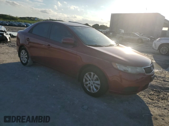 2011 Kia Forte EX with VIN KNAFU4A20B5459585, listed as a Copart auction lot 76109284 with 96,805 mi miles and Salvage Title. Bid and sale history available at carsss.com. Image 4.