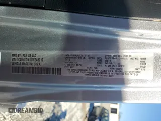 2020 Jeep Wrangler Unlimited Sport with VIN 1C4HJXDM1LW248717, listed as a Copart auction lot 42967745 with 50,496 mi miles and Salvage title. Bid and sale history available at DreamBid. Image 15.