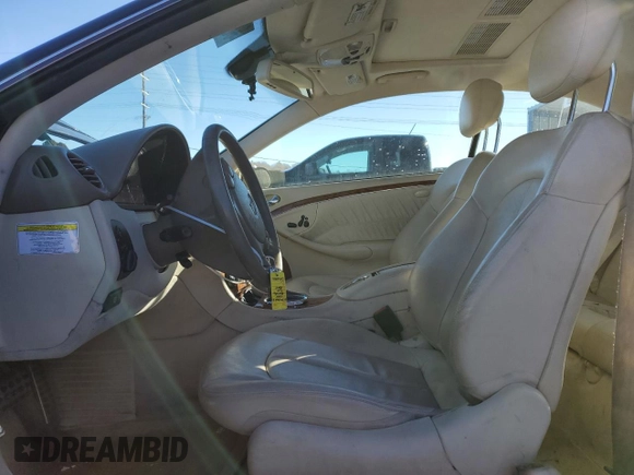 2008 Mercedes-Benz CLK 350 with VIN WDBTJ56H68F236034, listed as a Copart auction lot 88163635 with 156,478 mi miles and Salvage title. Bid and sale history available at DreamBid. Image 7.