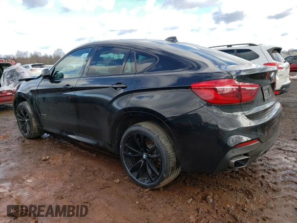 2019 BMW X6 xDrive35i with VIN 5UXKU2C50K0Z64082, listed as a Copart auction lot 37457053 with 63,228 mi miles. Bid and sale history available at carsss.com. Image 2.