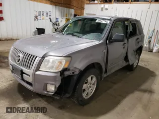 2008 Mercury Mariner with VIN 4M2CU91128KJ47217, listed as a Copart auction lot 88541185 with 144,585 mi miles and Salvage Title. Bid and sale history available at carsss.com. Image 1.