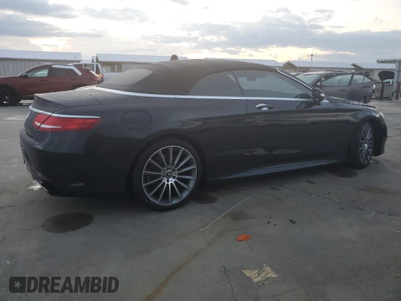 2017 Mercedes-Benz S 550 with VIN WDDXK8CBXHA030039, listed as a Copart auction lot 73790674 with 18,052 mi miles and Non Repairable. Bid and sale history available at DreamBid. Image 3.