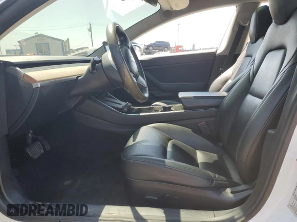 2019 Tesla Model 3 Mid Range with VIN 5YJ3E1EA0KF466585, listed as a Copart auction lot 50313695 with 70,703 mi miles and Salvage Title. Bid and sale history available at carsss.com. Image 7.
