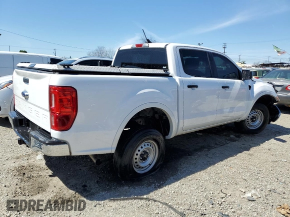 2023 Ford Ranger XL with VIN 1FTER4EH3PLE32205, listed as a Copart auction lot 49626995 with 48,609 mi miles and Salvage Title. Bid and sale history available at DreamBid. Image 3.