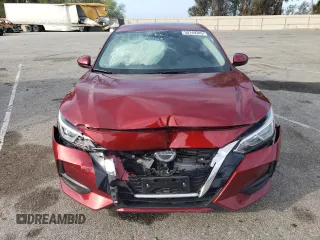 2020 Nissan Sentra SV with VIN 3N1AB8CV3LY270356, listed as a Copart auction lot 50749345 with 35,177 mi miles and Salvage Title. Bid and sale history available at DreamBid. Image 5.