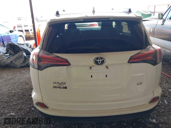 2016 Toyota RAV4 LE with VIN 2T3ZFREV1GW236564, listed as a IAAI auction lot 41823339 with 160,505 mi miles. Bid and sale history available at carsss.com. Image 17.