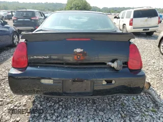 2002 Chevrolet Monte Carlo LS with VIN 2G1WW12E029209831, listed as a Copart auction lot 61644574 with 6,668 mi miles and Salvage Title. Bid and sale history available at carsss.com. Image 6.