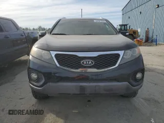 2011 Kia Sorento LX with VIN 5XYKT3A16BG032778, listed as a Copart auction lot 54321855 with 134,613 mi miles and Clean Title. Bid and sale history available at carsss.com. Image 6.
