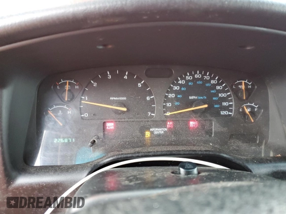 2001 Dodge Dakota with VIN 1B7FL26X01S233108, listed as a Copart auction lot 41419545 with 226,871 mi miles and Salvage Title. Bid and sale history available at carsss.com. Image 9.