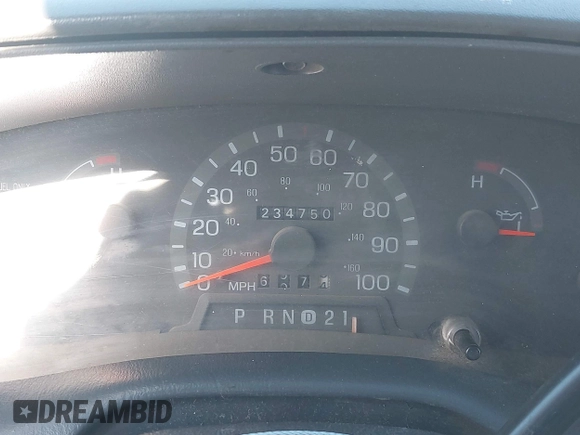 1997 Ford F-150 with VIN 1FTDX1723VKB04987, listed as a IAAI auction lot 41411405 with 234,750 mi miles and . Bid and sale history available at DreamBid. Image 15.