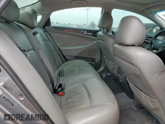 2013 Hyundai Sonata Limited with VIN 5NPEC4AC2DH663625, listed as a Copart auction lot 59555605 with 150,307 mi miles and Salvage title. Bid and sale history available at DreamBid. Image 10.