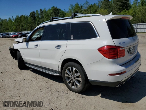 2015 Mercedes-Benz GL-Class GL 450 with VIN 4JGDF6EE1FA449788, listed as a Copart auction lot 50819414 with 95,024 mi miles. Bid and sale history available at carsss.com. Image 2.