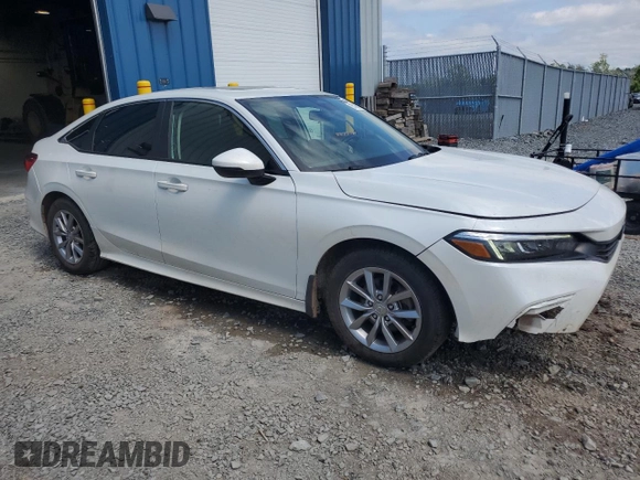 2022 Honda Civic EX with VIN 2HGFE2F3XNH117629, listed as a Copart auction lot 65165855 with 37,994 mi miles and Salvage title. Bid and sale history available at DreamBid. Image 4.