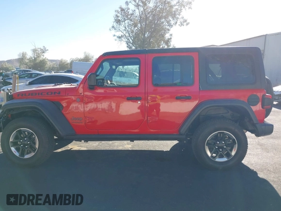 2018 Jeep Wrangler Unlimited Rubicon с VIN 1C4HJXFG0JW143820, выставлен на аукционе IAAI как лот 41405743 с пробегом 34 397 миль миль и . История ставок и продаж доступна на DreamBid. Изображение 13.