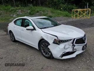 2020 Acura TLX with VIN 19UUB1F39LA016765, listed as a Copart auction lot 57429924 with 25,881 mi miles and Salvage Title. Bid and sale history available at carsss.com. Image 4.