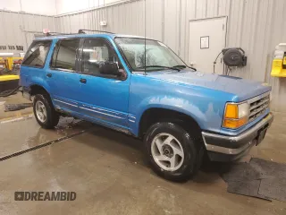 1992 Ford Explorer Eddie Bauer with VIN 1FMDU34X7NUB94682, listed as a Copart auction lot 44726775 with 46,626 mi miles and Clean title. Bid and sale history available at DreamBid. Image 4.