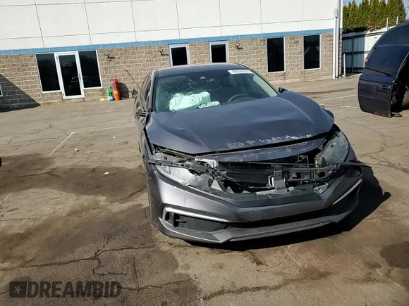 2019 Honda Civic LX with VIN 2HGFC2F66KH541403, listed as a Copart auction lot 48694535 with 118,906 mi miles and Salvage Title. Bid and sale history available at DreamBid. Image 11.