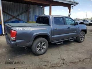 2017 Toyota Tacoma SR5 with VIN 5TFCZ5AN7HX070740, listed as a Copart auction lot 53649195 with 175,335 mi miles and Salvage Title. Bid and sale history available at carsss.com. Image 3.