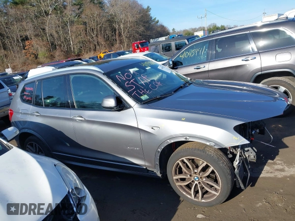 2017 BMW X3 xDrive35i with VIN 5UXWX7C53H0S18577, listed as a IAAI auction lot 41058829 with 127,549 mi miles and . Bid and sale history available at DreamBid. Image 13.