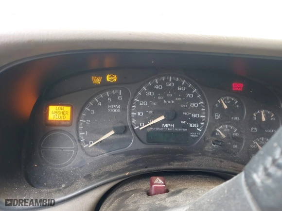 2002 Chevrolet Tahoe LT with VIN 1GNEC13Z02R243052, listed as a IAAI auction lot 41909540 with 360,010 mi miles. Bid and sale history available at carsss.com. Image 7.