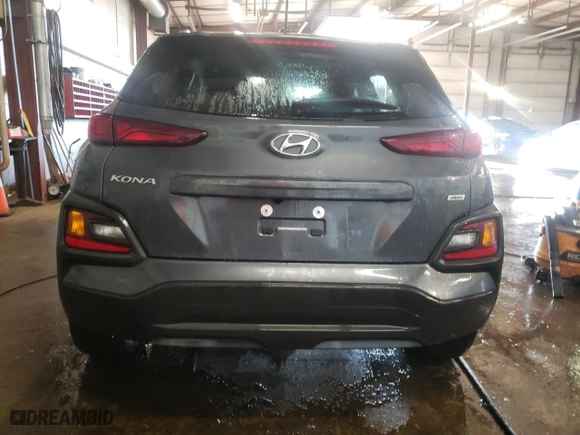 2021 Hyundai Kona SEL with VIN KM8K2CAA9MU709029, listed as a Copart auction lot 89358465 with 61,322 mi miles and Salvage Title. Bid and sale history available at carsss.com. Image 6.