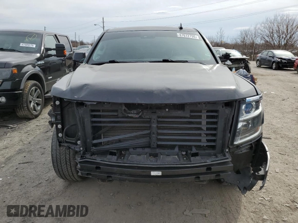 2017 Chevrolet Suburban LT with VIN 1GNSKHKC3HR136002, listed as a Copart auction lot 47672755 with 160,322 mi miles and Salvage Title. Bid and sale history available at carsss.com. Image 5.