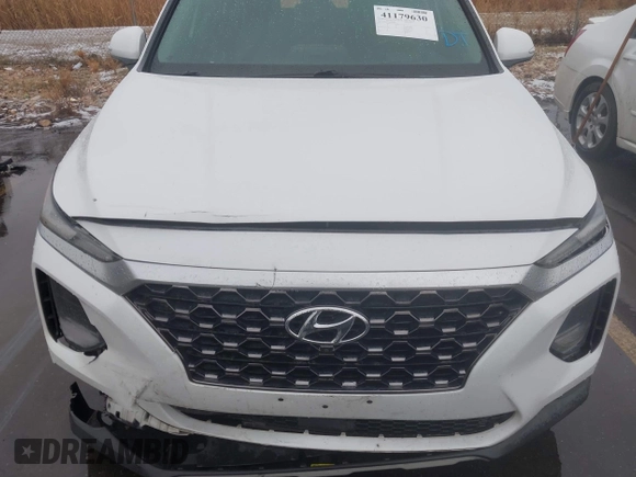 2019 Hyundai Santa Fe Ultimate with VIN 5NMS53AA2KH106648, listed as a IAAI auction lot 41179630 with 108,240 mi miles. Bid and sale history available at carsss.com. Image 12.